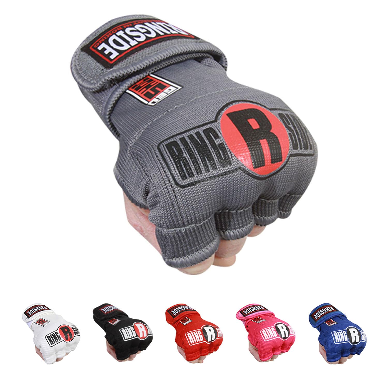 Ringside Quick Wrap Gel Shock MMA Boxing Hand Wraps - Premium Hand Protection for MMA, Boxing & Training - Ideal for Sparring, Bag Work & Fitness