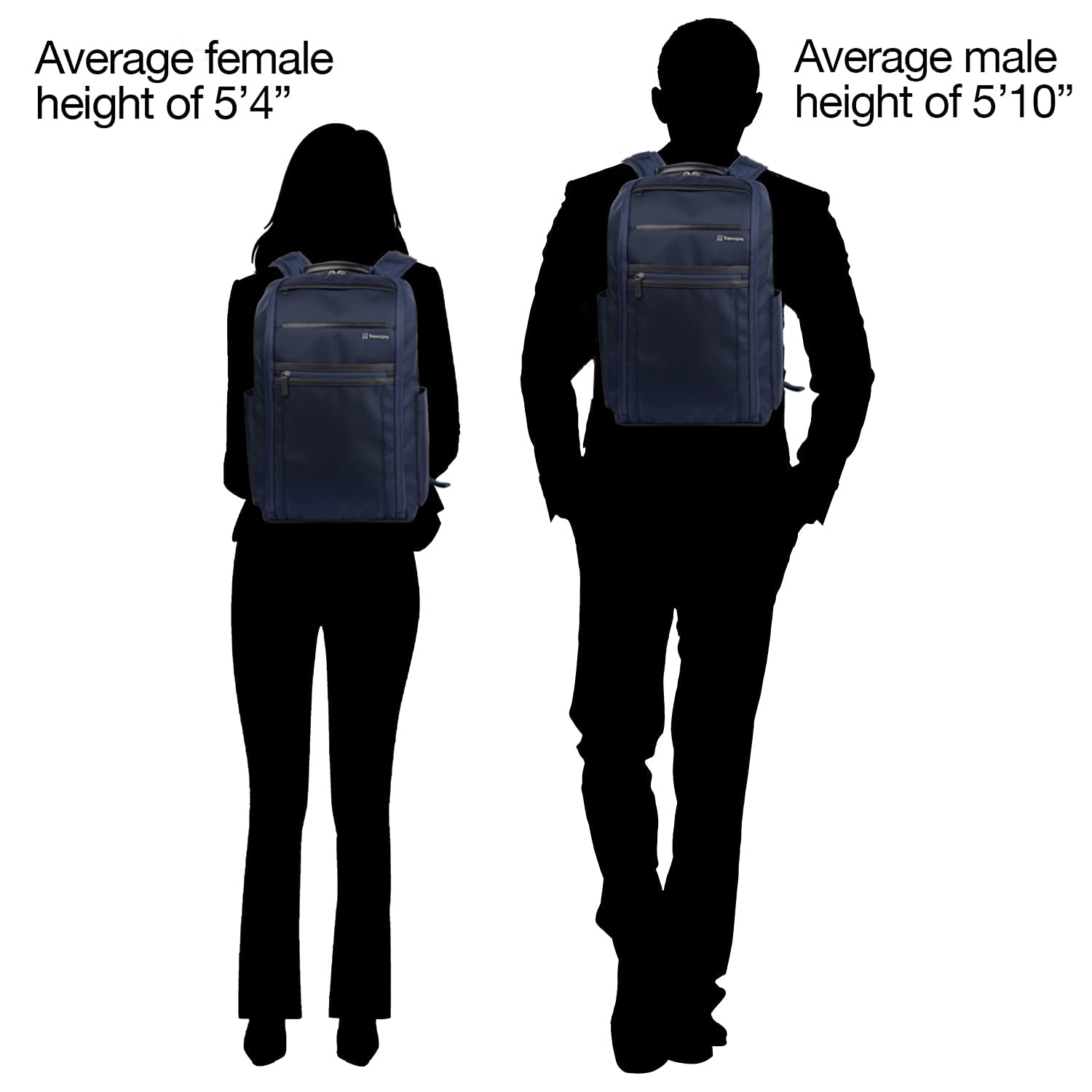 Travelpro Crew Executive Choice 3 Slim Backpack for 15.6