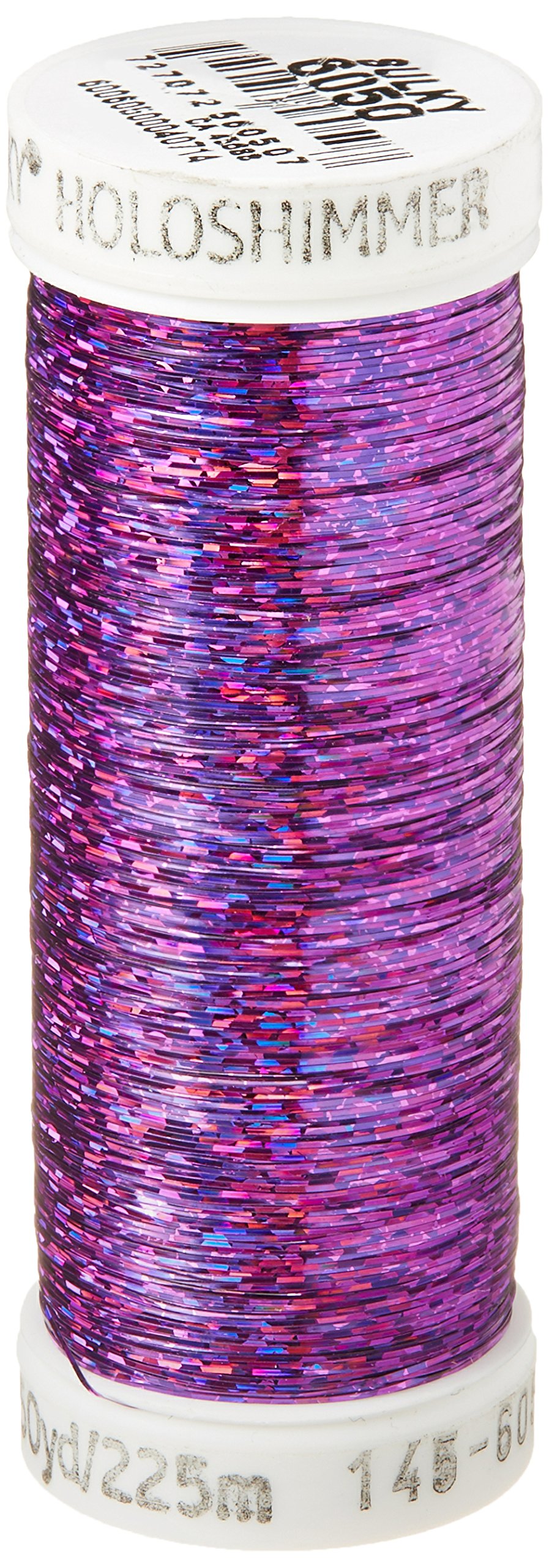 Sulky Of America Holoshimmer Polyester Metallic Thread - 250 Yards Purple Embroidery Thread for Sewing, Quilting & DIY Crafts - Perfect for Adding Sparkle to Clothing, Accessories and Home Decor Projects