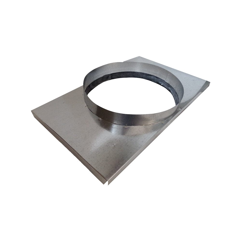 18x16 Square to Round Air Duct Adapter - HVAC Fitting for Ventilation Systems, Home & Commercial Use