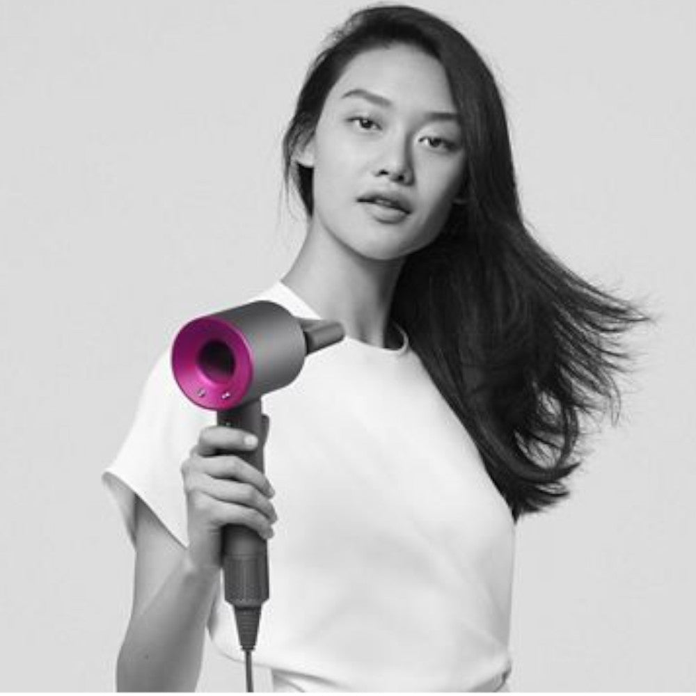 Dyson Supersonic Hair Dryer HD07 - Refurbished Red & Nickel with 1 Year Warranty | Professional Salon Quality Blow Dryer for Home & Travel Use