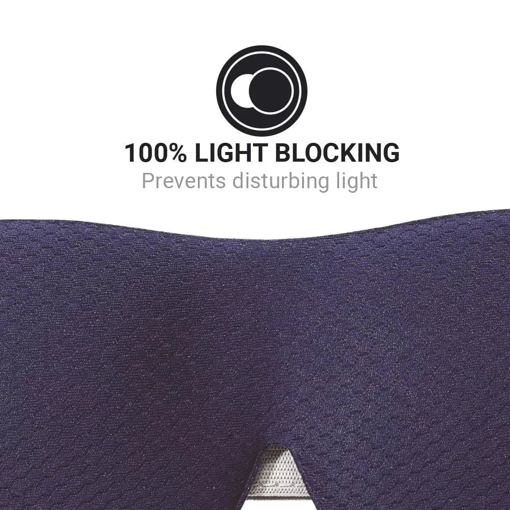 Go Travel The Dreamer Sleep Mask - Blackout Eye Mask for Travel, Meditation & Relaxation - Perfect for Flights, Naps & Stress Relief