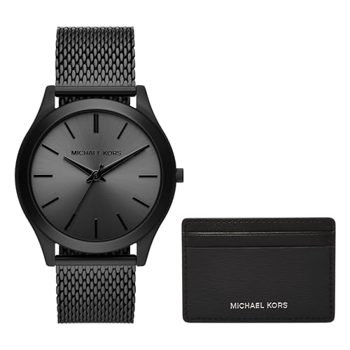 Black Mesh Wallet Gift Set