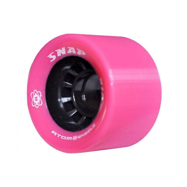 Atom Snap Wheels 60mm 4 Pack - High Performance Skateboard Wheels for Smooth Riding | Perfect for Street Skating, Park Tricks & Commuting