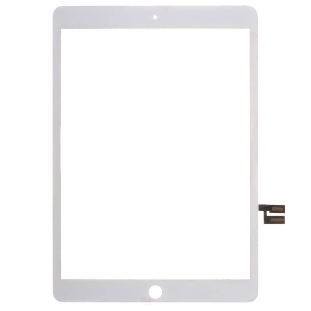 Refurbished Digitizer Screen for Apple iPad 7 (2019) & iPad 8 (2020) - No Adhesive & No Home Button - White | Perfect for DIY iPad Screen Repair & Replacement Projects