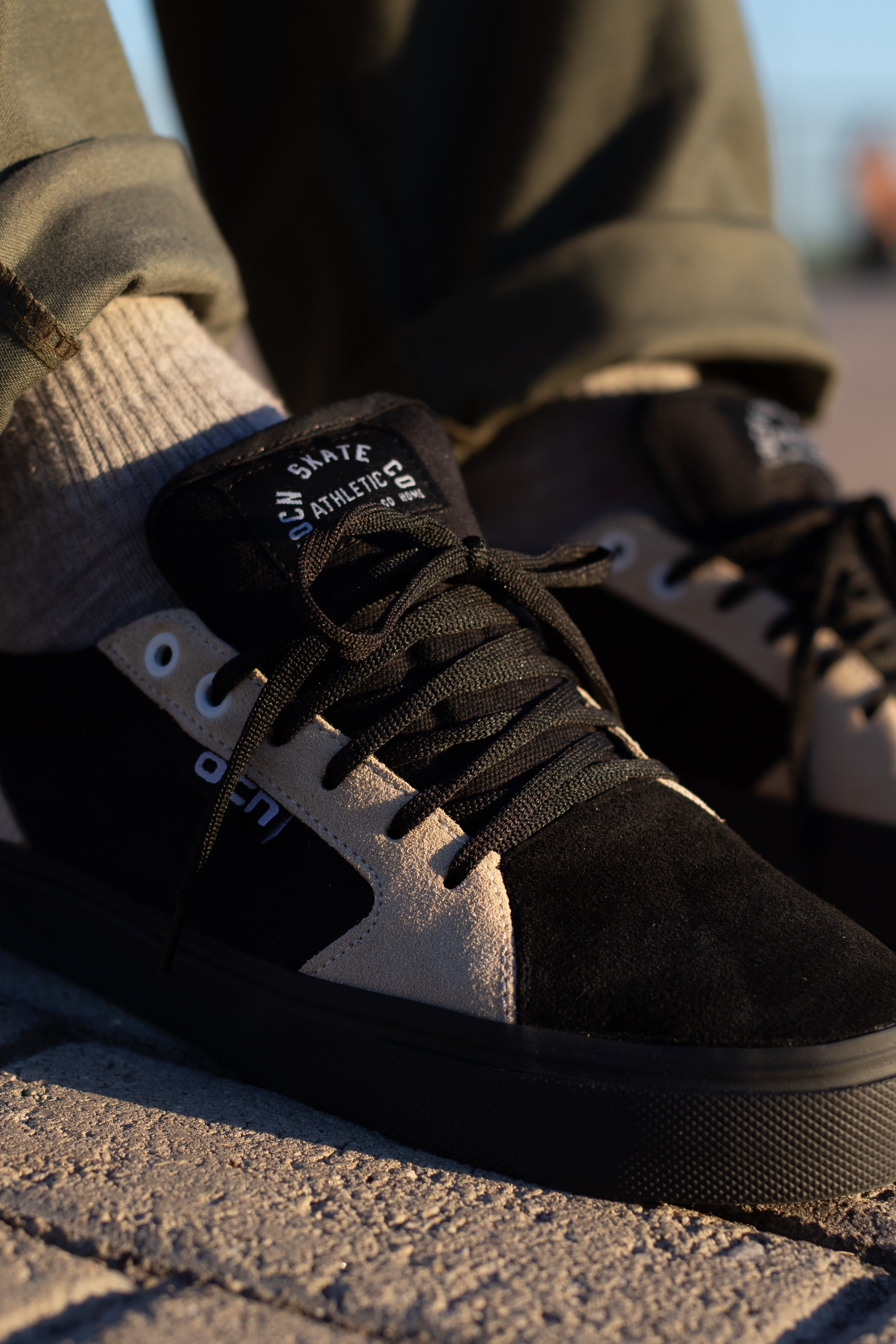 Ocn H Comb Art Sneakers in Black/Beige - Stylish & Comfortable Casual Shoes for Men & Women | Perfect for Walking, Running & Everyday Wear