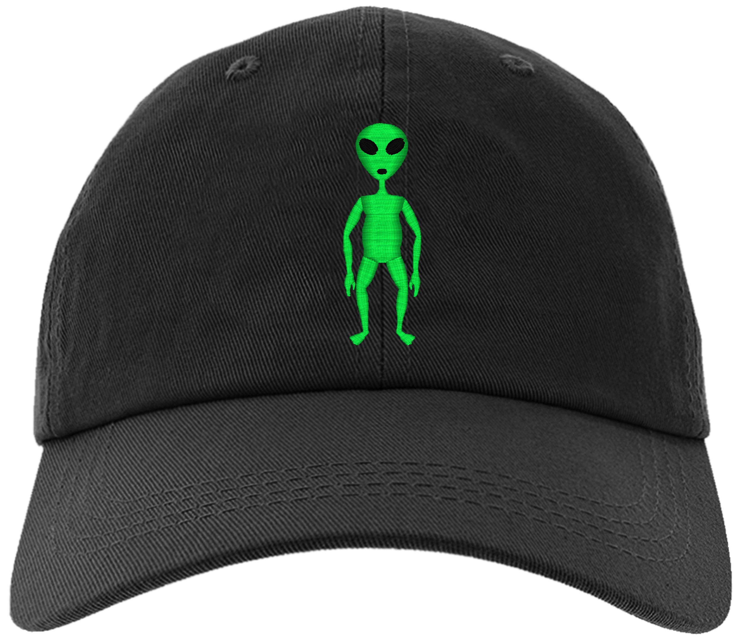 Owndis Green Alien Full Body Adjustable Baseball Cap - Fun & Stylish Hat for Cosplay, Halloween, and Everyday Wear