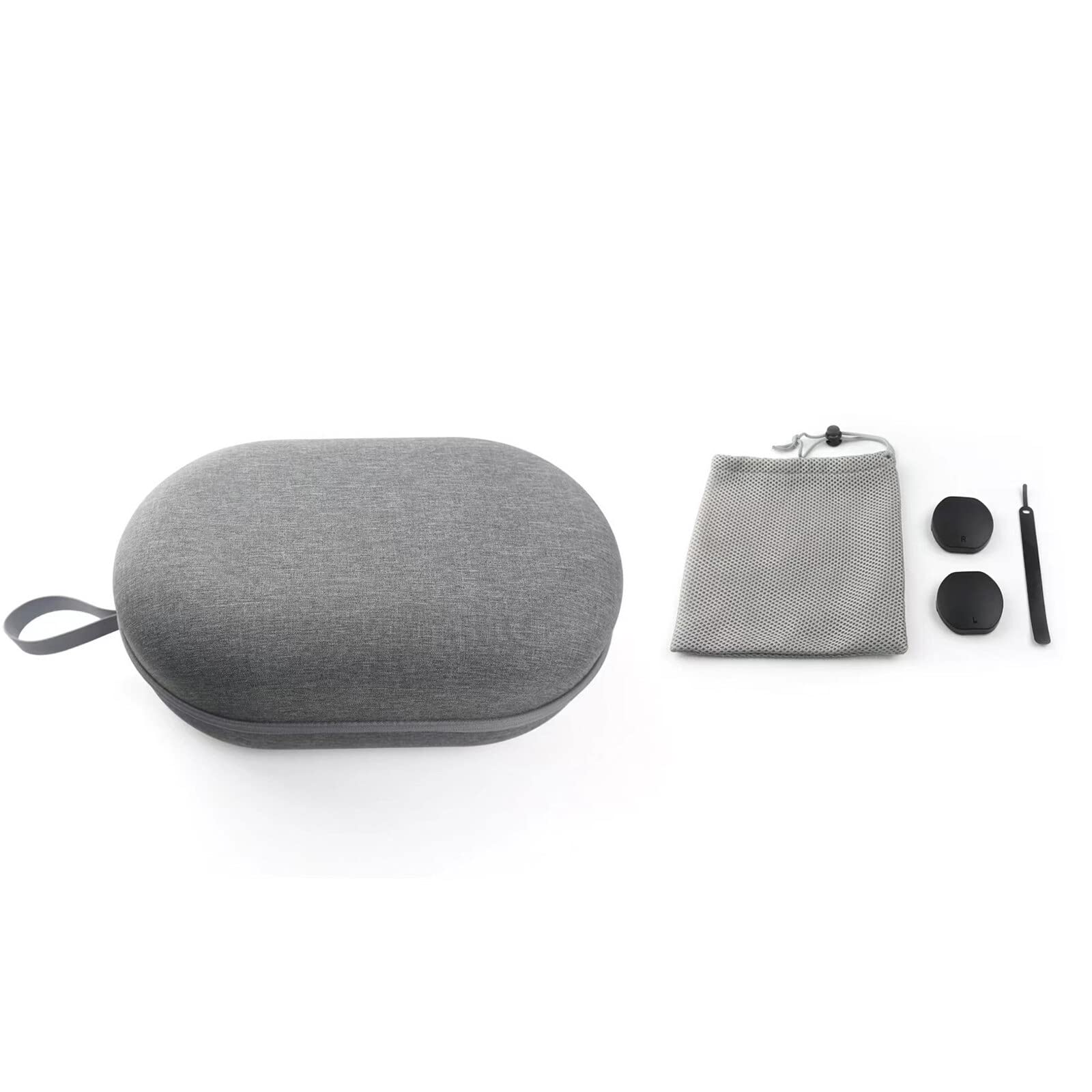 Premium Hard Carrying Case for PS VR2 Headset & Controllers - Protective Travel Storage with Lens Cover | Perfect for Gaming at Home & On-The-Go Accessories Organization
