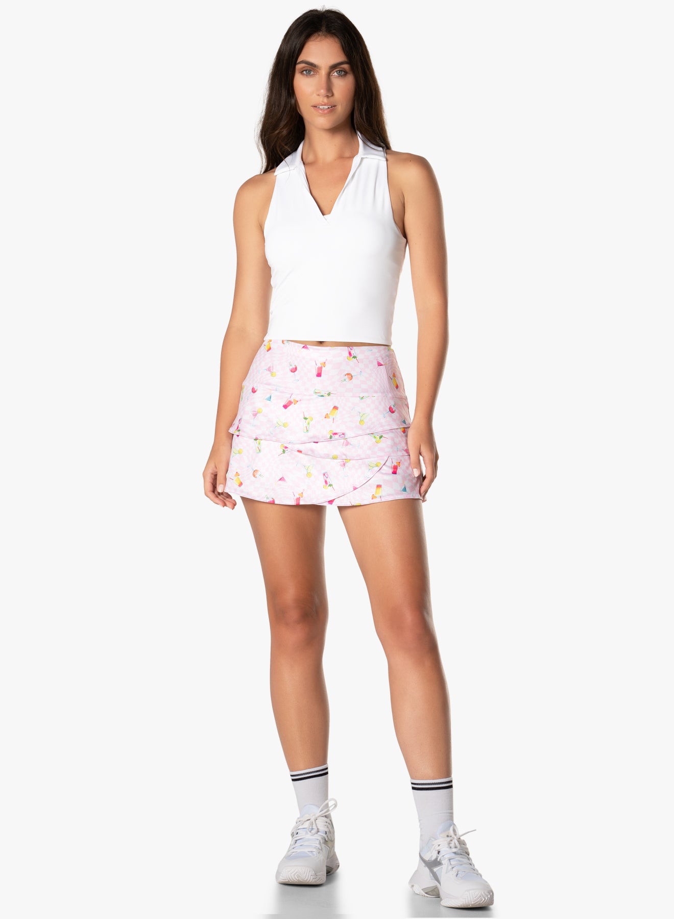 Premium Cocktail Medley Scallop Skirt - Elegant Party Dress for Women | Perfect for Cocktail Parties, Weddings & Special Occasions
