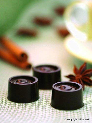 Premium Silikomart Silicone Chocolate Vertigo Mold for Baking, Cake Decorating & Candy Making - Perfect for Home Bakers & Professional Chefs