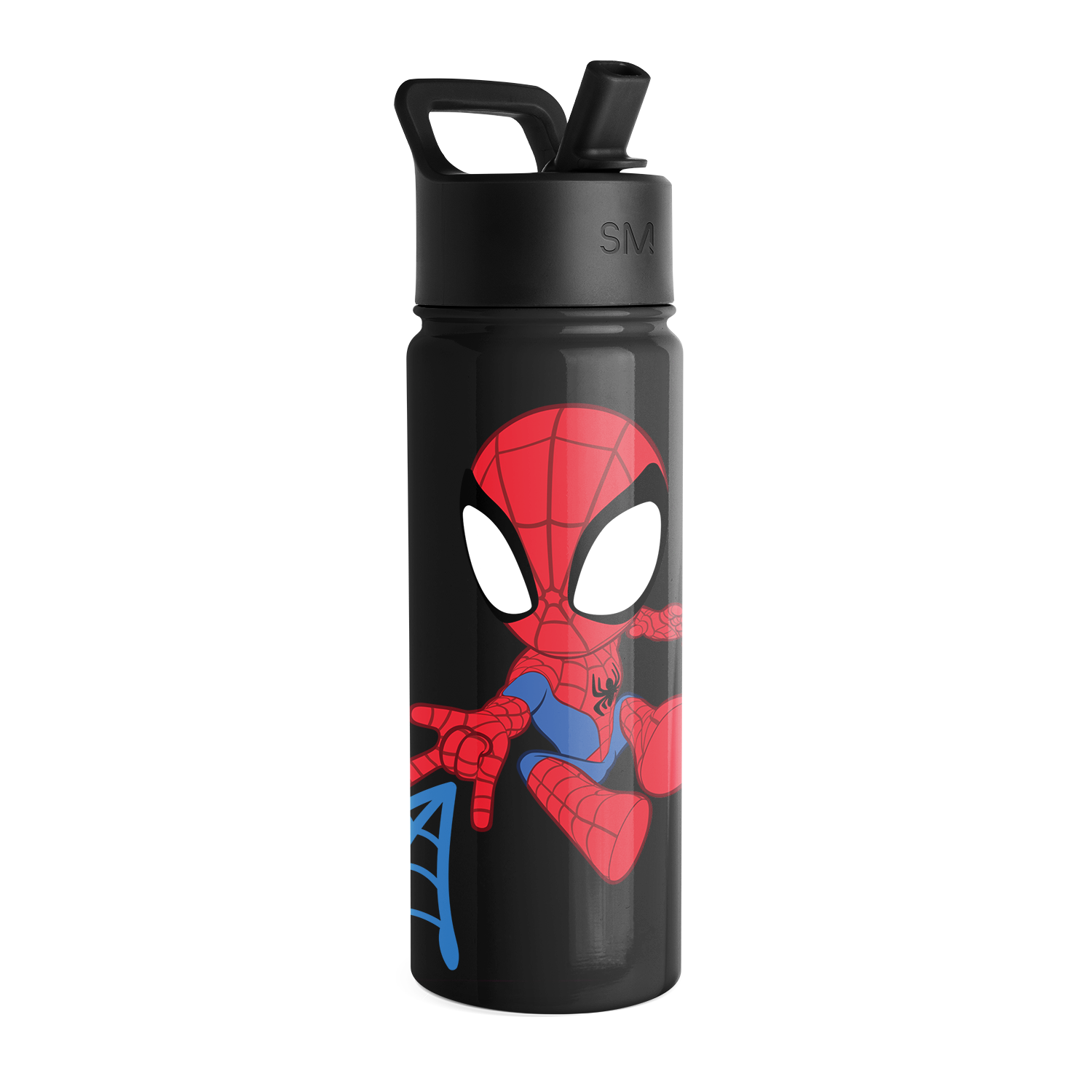 Summit Kids Water Bottle with Straw Lid - BPA Free, Leak Proof, Insulated Stainless Steel Bottle for School, Sports & Outdoor Activities