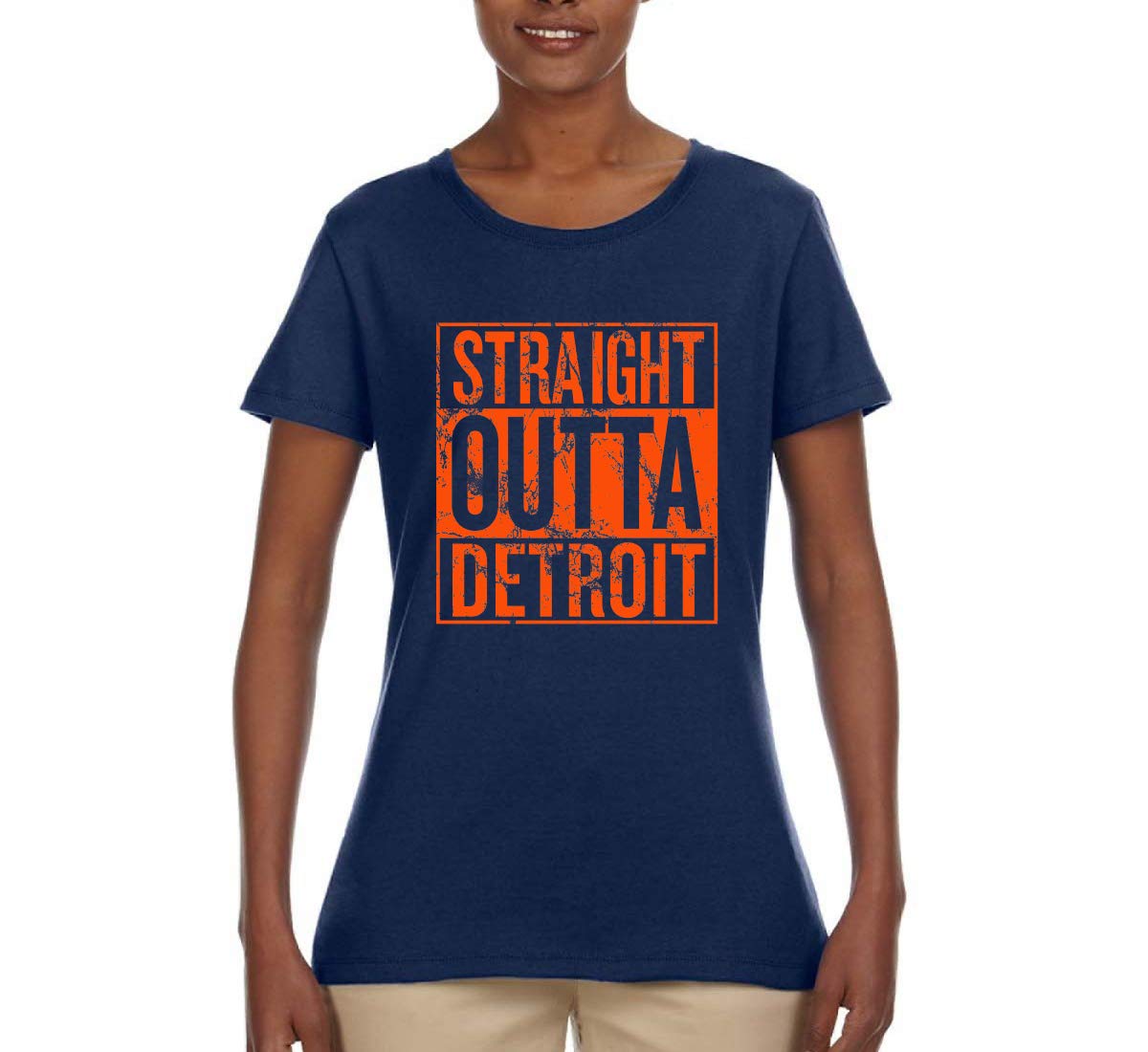 Wild Bobby Straight Outta Hometown Pride Fantasy Baseball Fans Graphic T-Shirt | Women's Sports Fan Tee for Baseball Games, Tailgating & Casual Wear