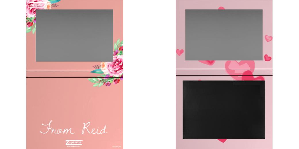 Custom Extra Large Z Palette - Magnetic Makeup Palette for Eyeshadows & Blush - Perfect for Travel & Professional Makeup Artists