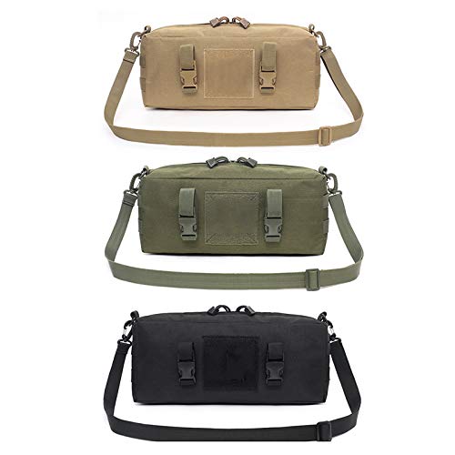 Waterproof 600D Nylon Military Tactical Shoulder Bag - Outdoor Climbing, Camping & Hiking Waist Pack with MOLLE System | Perfect for Adventure Travel, Survival Gear & Daily Use