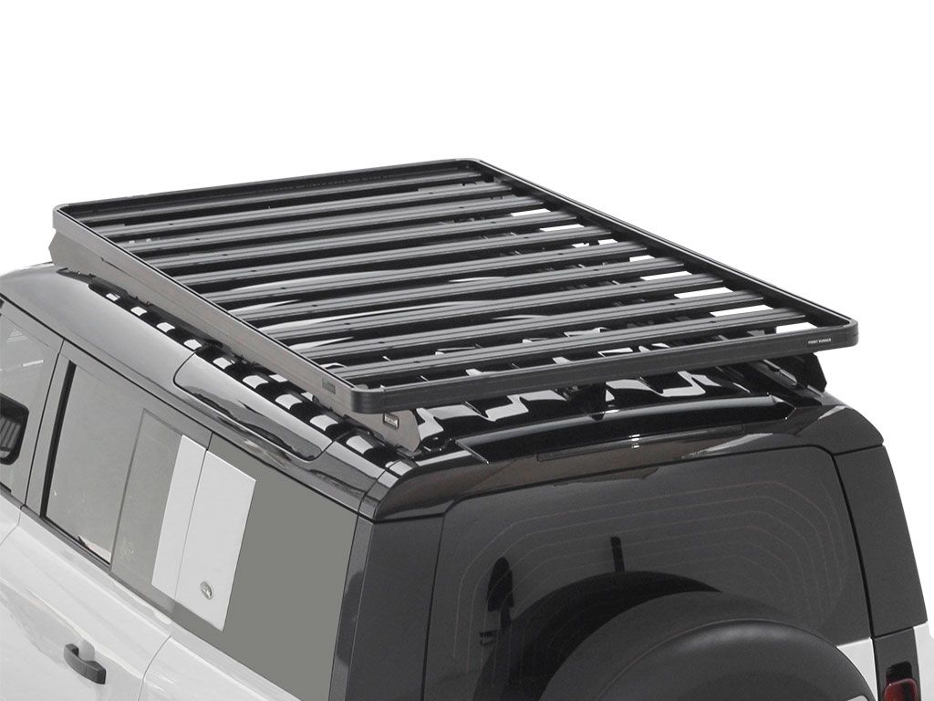 2023 Land Rover Defender 110 Slimline II Roof Rack Kit - Heavy Duty Aluminum Alloy Rack for Off-Road Adventure & Camping Gear Storage