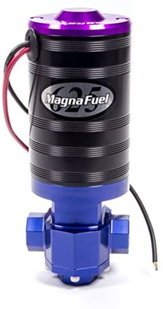 MagnaFuel MP-4101 ProStar SQ 625 High Performance Electric Fuel Pump for Racing, Hot Rods & Off-Road Vehicles - Fast Fuel Delivery System