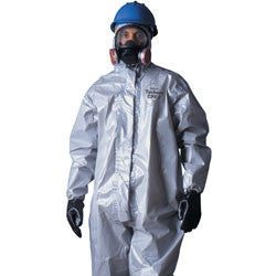 DuPont Tychem CPF2 Chemical Protective Coverall Suit - Full Body Protection for Hazardous Work Environments | Ideal for Industrial, Laboratory & Emergency Response Use