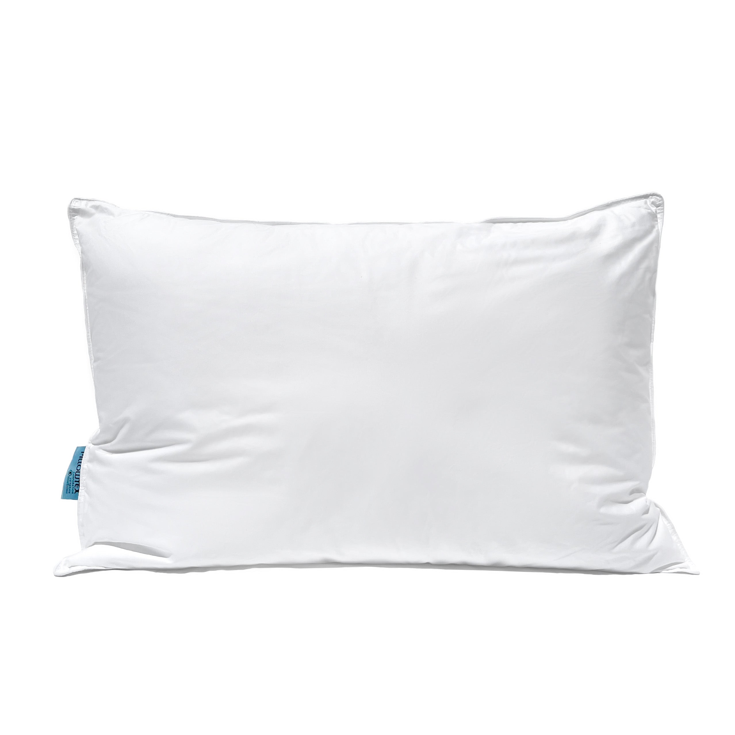 Pillowtex Blue Tag Firm Pillow - Supportive Memory Foam Pillow for Side & Back Sleepers - Perfect for Home, Office & Travel Use