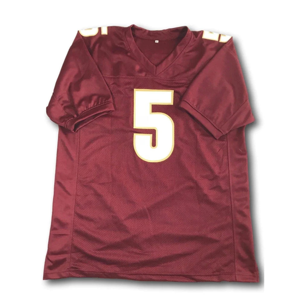Authentic Jameis Winston Signed FSU Football Jersey with JSA COA - Florida State Seminoles & Tampa Bay Buccaneers Collectible - Perfect for Sports Memorabilia Displays, Fan Gifts, and Autograph Collections