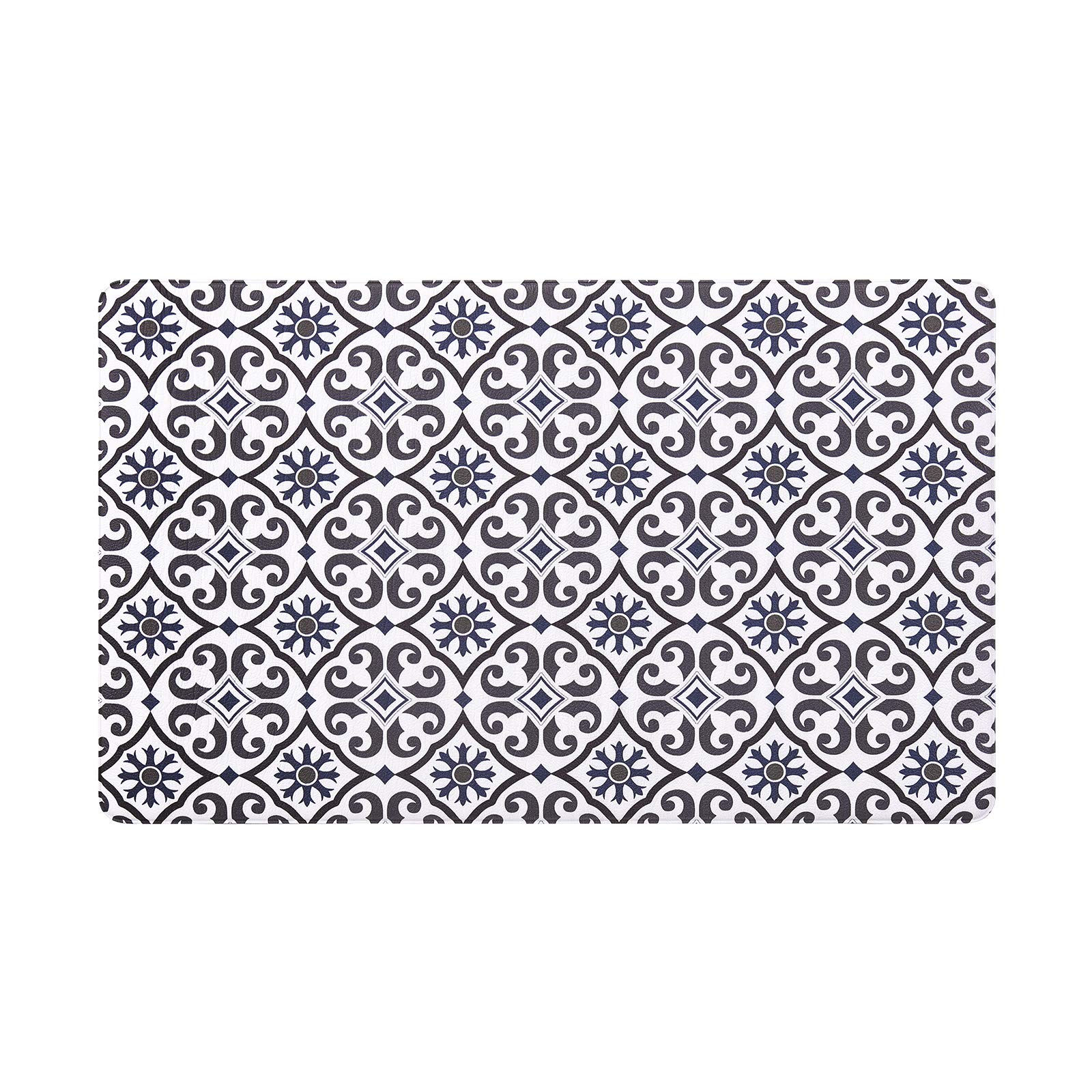 Anti-Fatigue Kitchen Floor Mat for Standing Desks - Comfortable Non-Slip Cushion for Cooking, Dishwashing & Garage Workstations