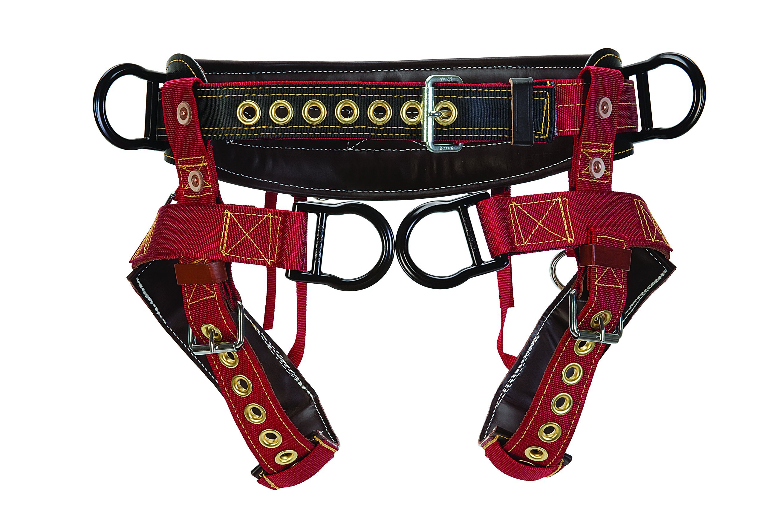 **Weaver Leather WLC 500 Comfort Saddle with Padded Nylon Leg Straps - Premium Equestrian Saddle for Trail Riding & Horse Training**