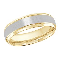 Brushed Wedding Band with Slanted Edges - Elegant & Comfortable Ring for Engagement, Anniversary & Special Occasions