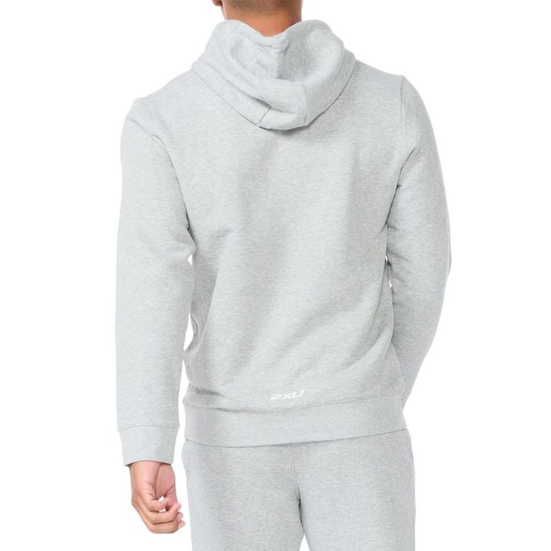 2XU Men's Aspire Pullover Hoodie - Lightweight Running & Training Jacket for Gym, Jogging & Outdoor Activities