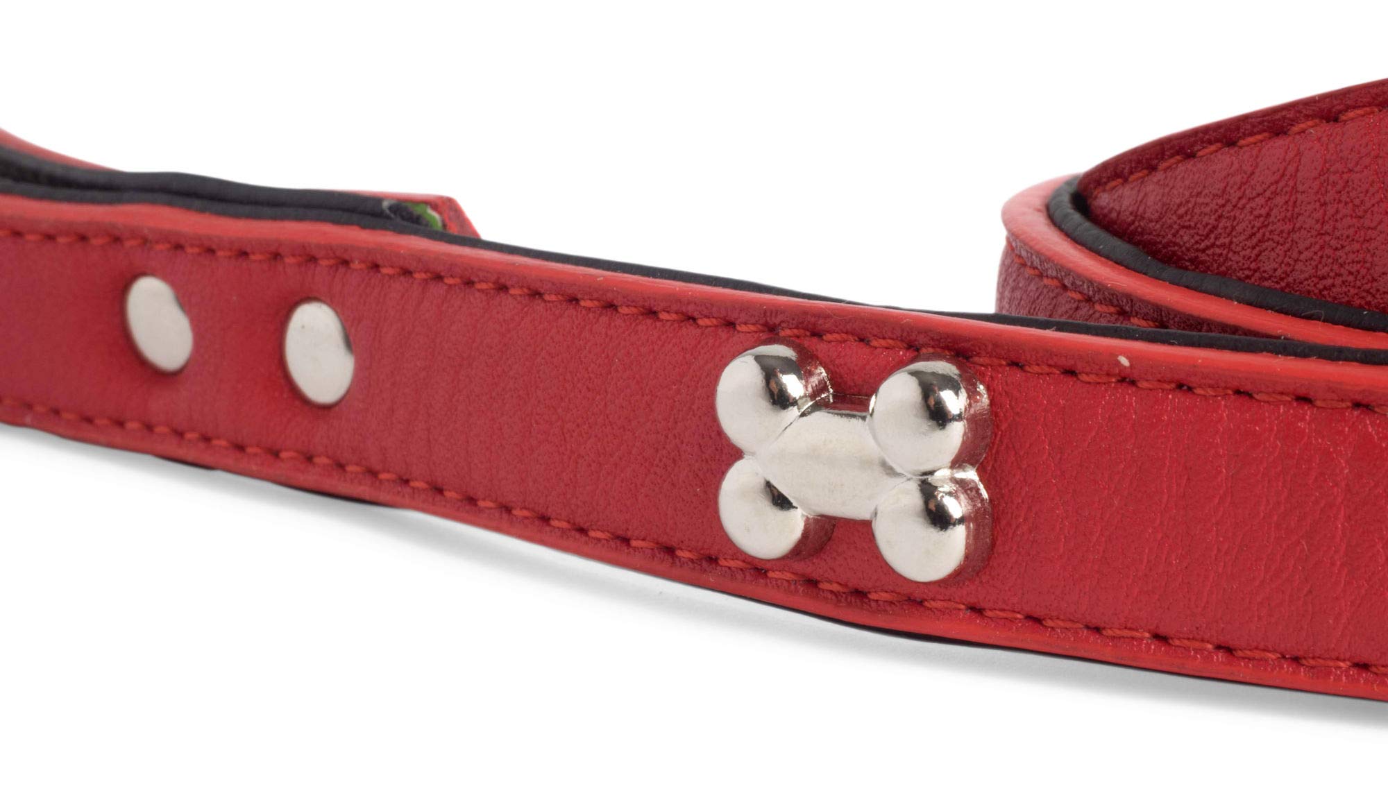 Premium Red Dog Leash for Medium Dogs - Durable & Comfortable Pet Walking Lead for Daily Walks, Training & Outdoor Adventures