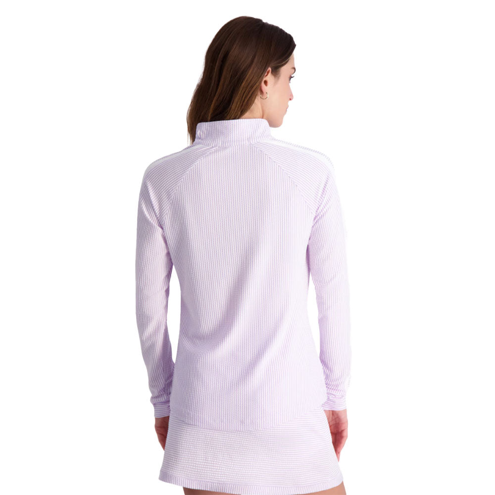 Fairway & Greene Eryn Zip Mock Women's Golf Quarter Zip Pullover - Lightweight & Breathable for Comfort on the Course | Perfect for Golf Outings & Casual Wear