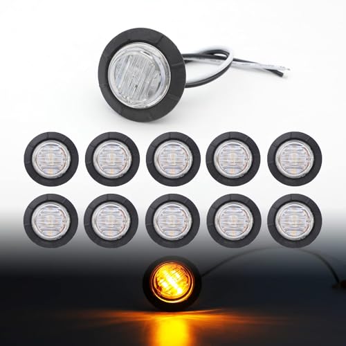 Clear Lens Amber (10 Pcs)