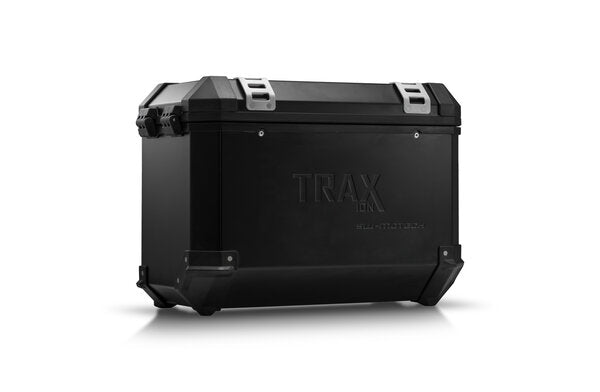 SIDE BOX TRAX ION Black 45L Left Side Cargo Box - Perfect for Motorcycle, ATV & UTV Storage Accessories