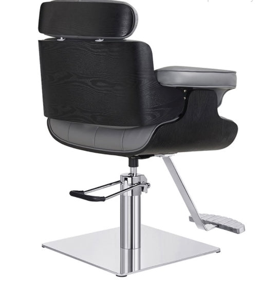 Professional Empress Styling Salon Chair for Hairdressers & Barbers - Hydraulic Adjustable Beauty Salon Furniture for Hair Cutting, Washing & Styling