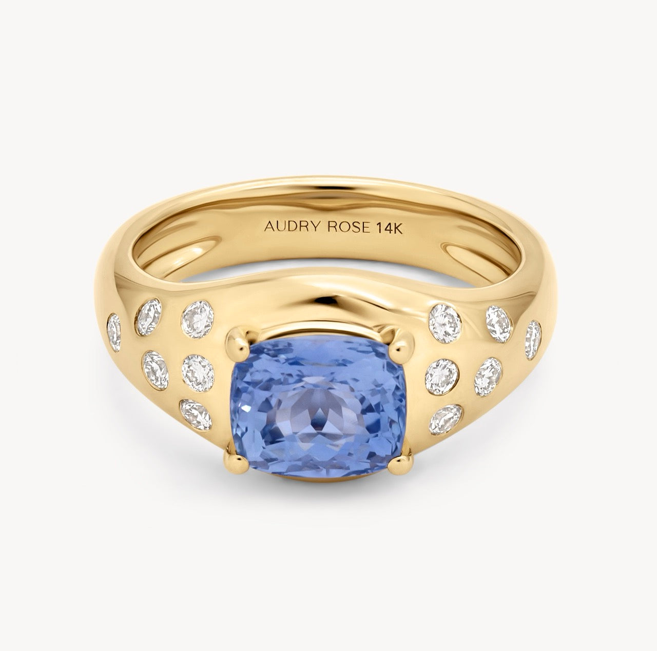 Unique Handcrafted Sapphire in the Rough Ring - One of a Kind Jewelry for Women | Perfect for Weddings, Anniversaries & Special Occasions