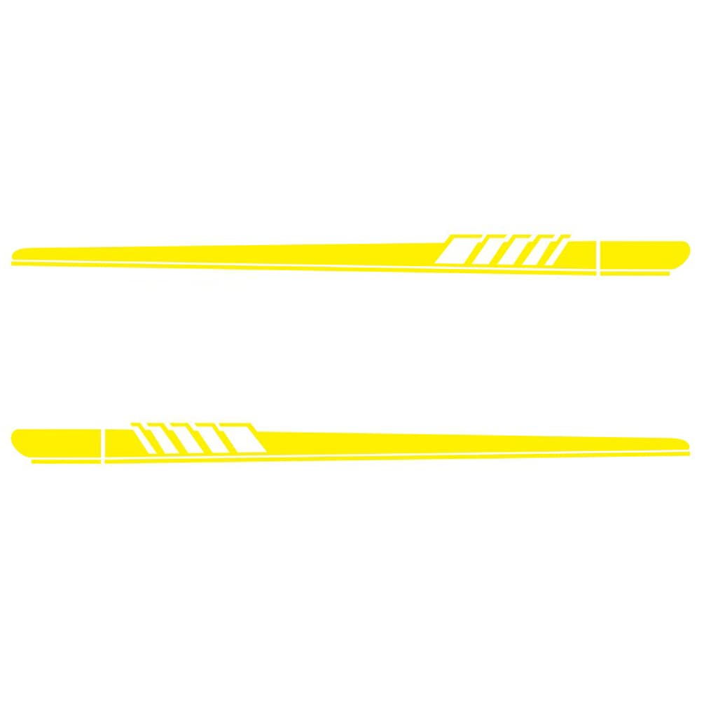 Wakauto 2-Piece Auto Hood Sticker Set - Premium Car Decals for Stylish Vehicle Customization | Perfect for Car Enthusiasts & Personalizing Your Ride