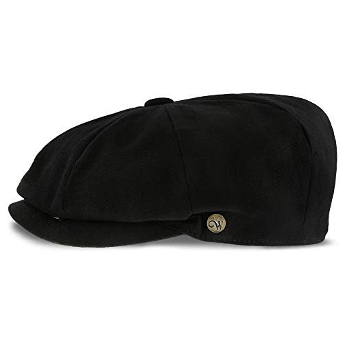 Beckham Cotton Newsboy Cap - Vintage Style for Men & Women
