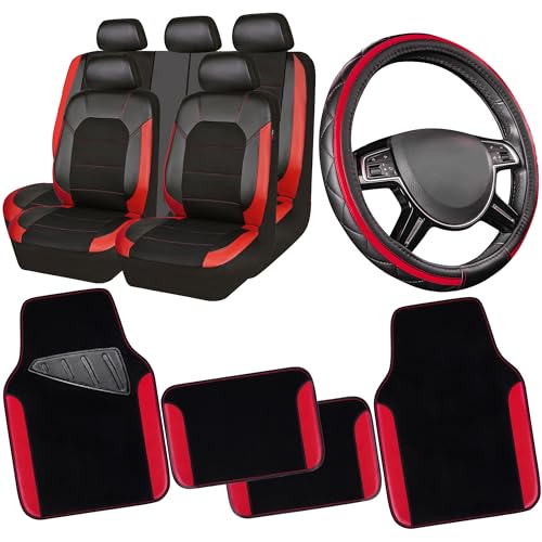Red Combo leaher