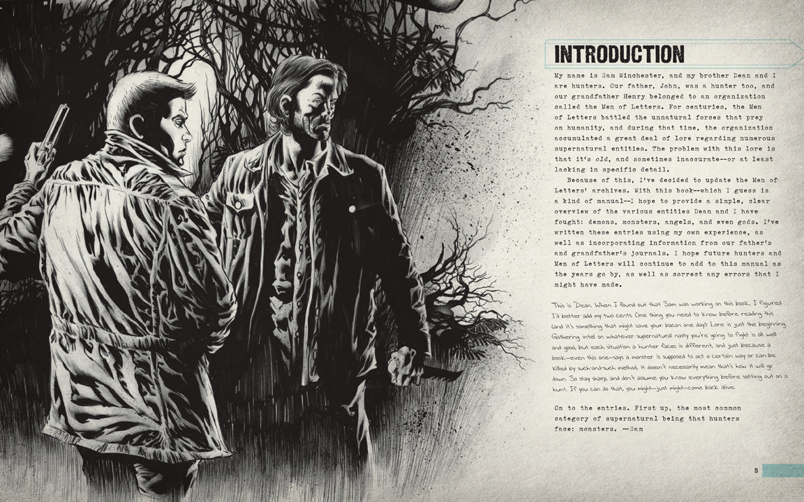 Supernatural: The Men of Letters Bestiary Book - Official Monster Guide for Supernatural TV Show Fans | Perfect for Collectors & Supernatural Enthusiasts