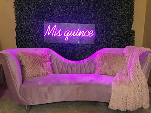 Custom LED Neon Signs - Personalized Light Up Name Signs for Room Decor & Events | Portable Neon Signs for Weddings, Birthdays, Quinceañeras & Home Decoration