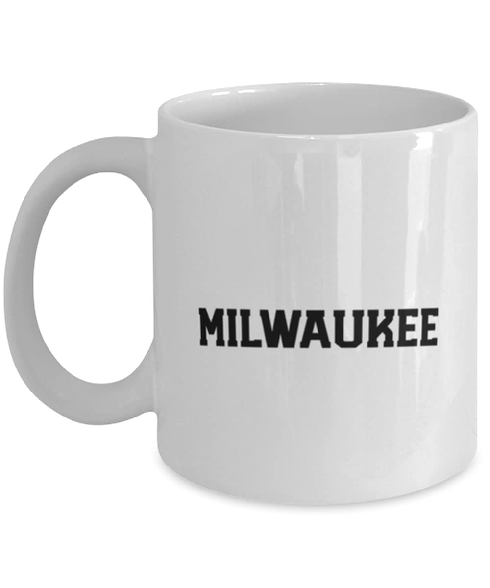 Milwaukee Wisconsin Moving Away Coffee Mug - Unique Birthday Gift for Men & Women - Perfect for Farewell Parties & Home Decor