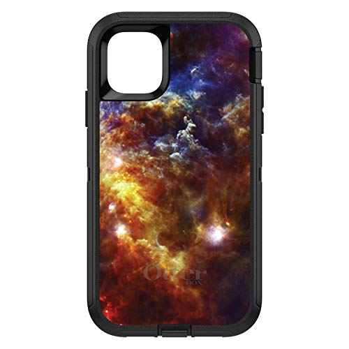 Red Yellow Blue Rosette Nebula On Black Case