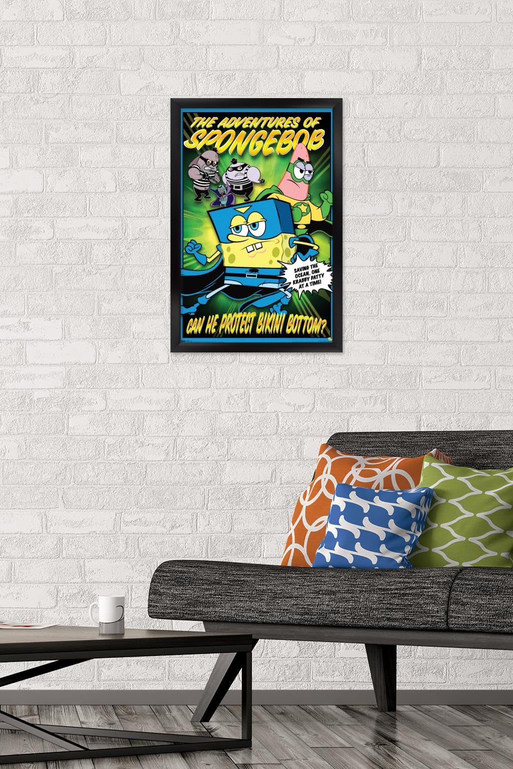 Trends International Nickelodeon SpongeBob SquarePants Funny Wall Poster - 14.725