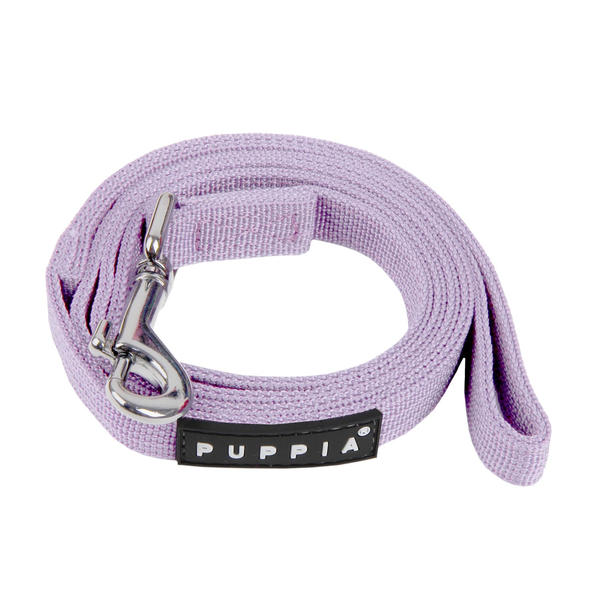 Puppia Two-Tone Dog Leash - Durable Comfort Grip for Small & Medium Dogs | Walking & Training | Violet