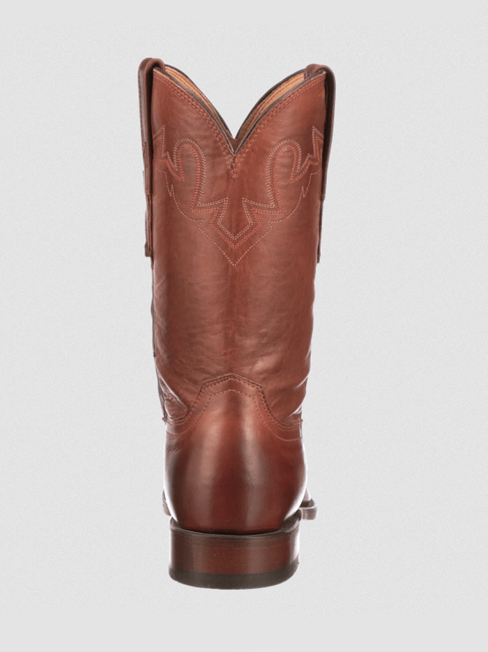 Lucchese CL6503.C2 Men's Sunset Roper Tan Ranch Hand Boots - Western Cowboy Boots for Men, Comfortable Roper Style for Riding, Work & Casual Wear