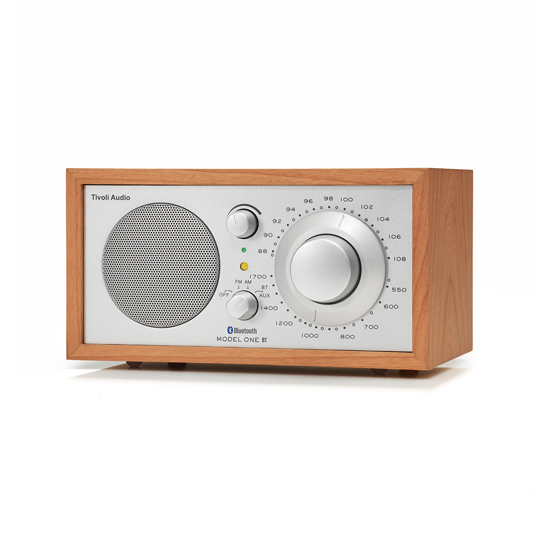 Tivoli Audio Henry Kloss Model One Bluetooth FM Radio - Premium Tabletop Speaker with Wireless Streaming, Classic Design for Home, Office, and Bedroom Use