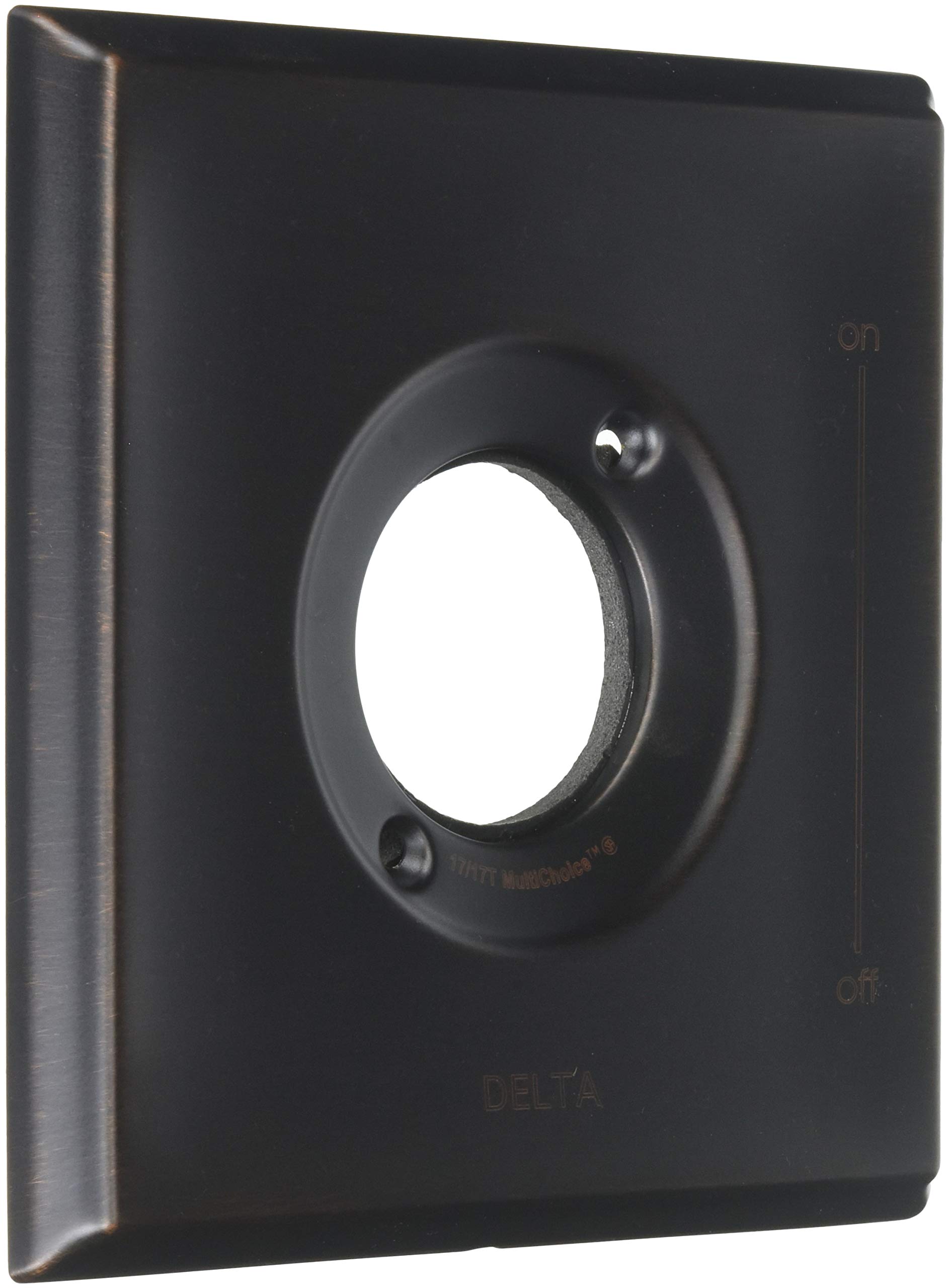 Delta Faucet RP52588RB Dryden Tub and Shower Escutcheon Plate in Venetian Bronze - Perfect for Bathroom Renovation & Modern Shower Upgrades