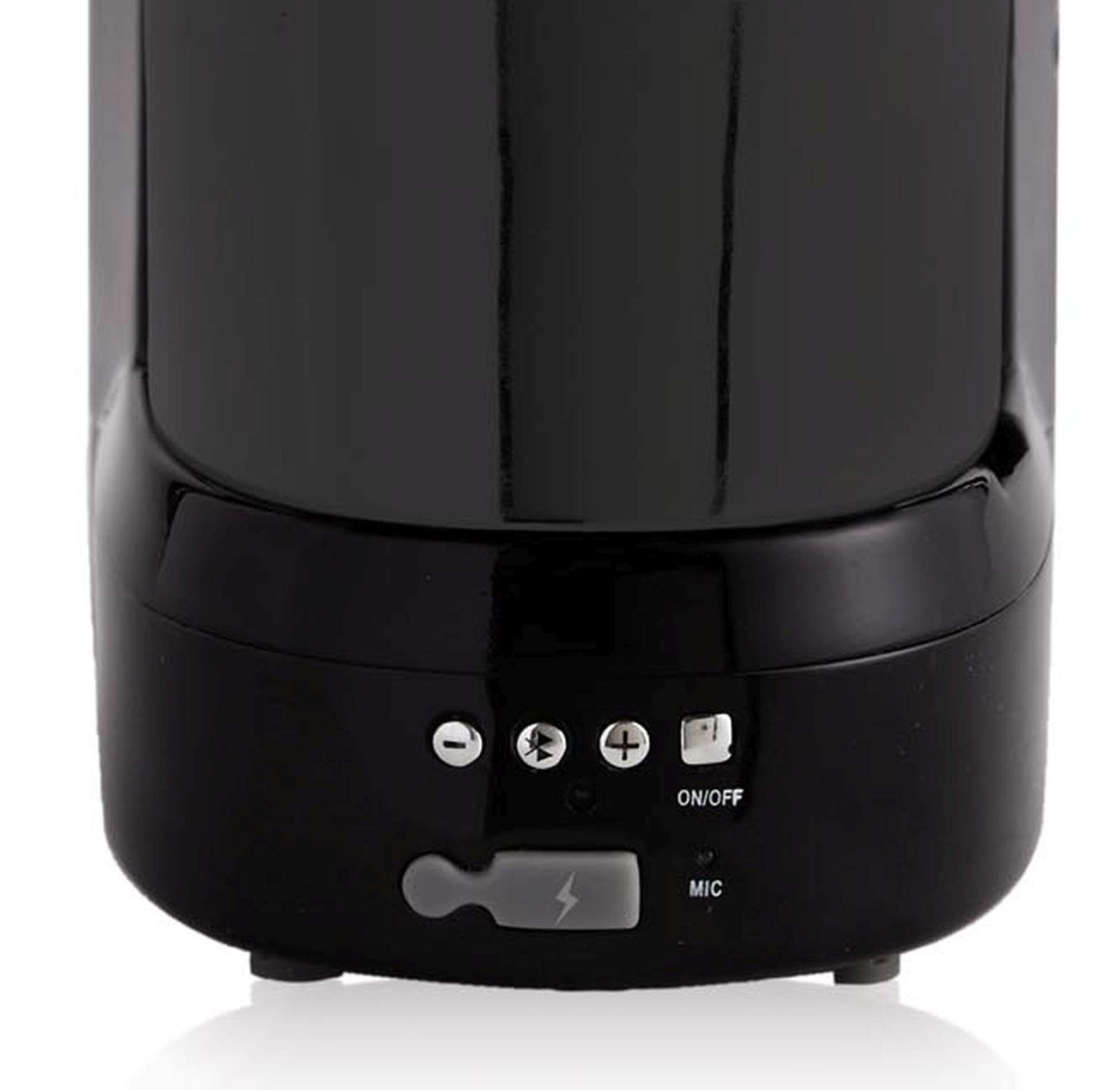 Continental Electric CP-CP019 Personal Coffee Maker - Compact Single Serve Black Coffee Machine for Home, Office, Dorm & Travel Use