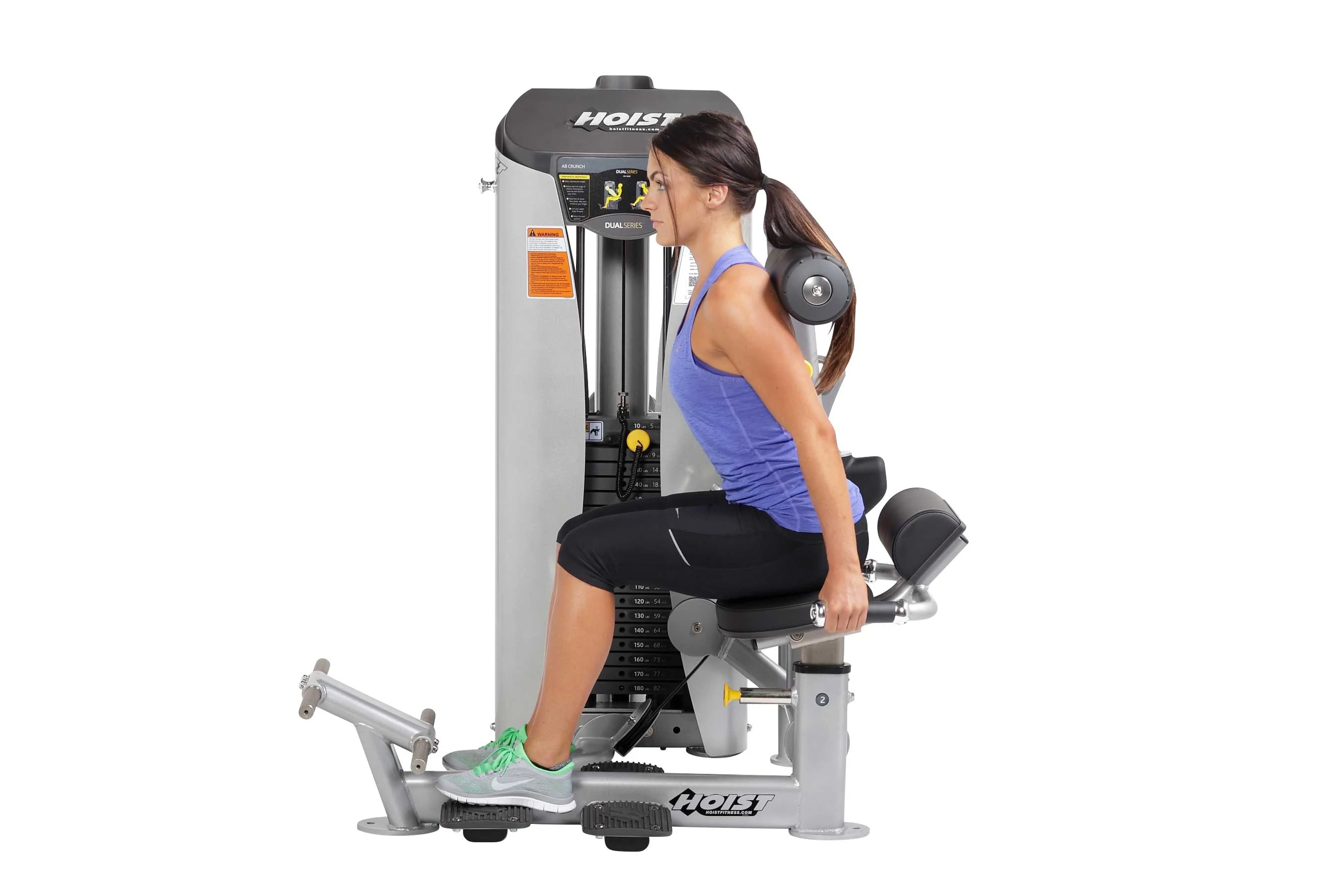 Hoist HD 3600 Ab Crunch and Low Back Workout Machine - Home Gym Equipment for Core Strength Training & Back Pain Relief | Perfect for Home Fitness, Commercial Gyms & Physical Therapy