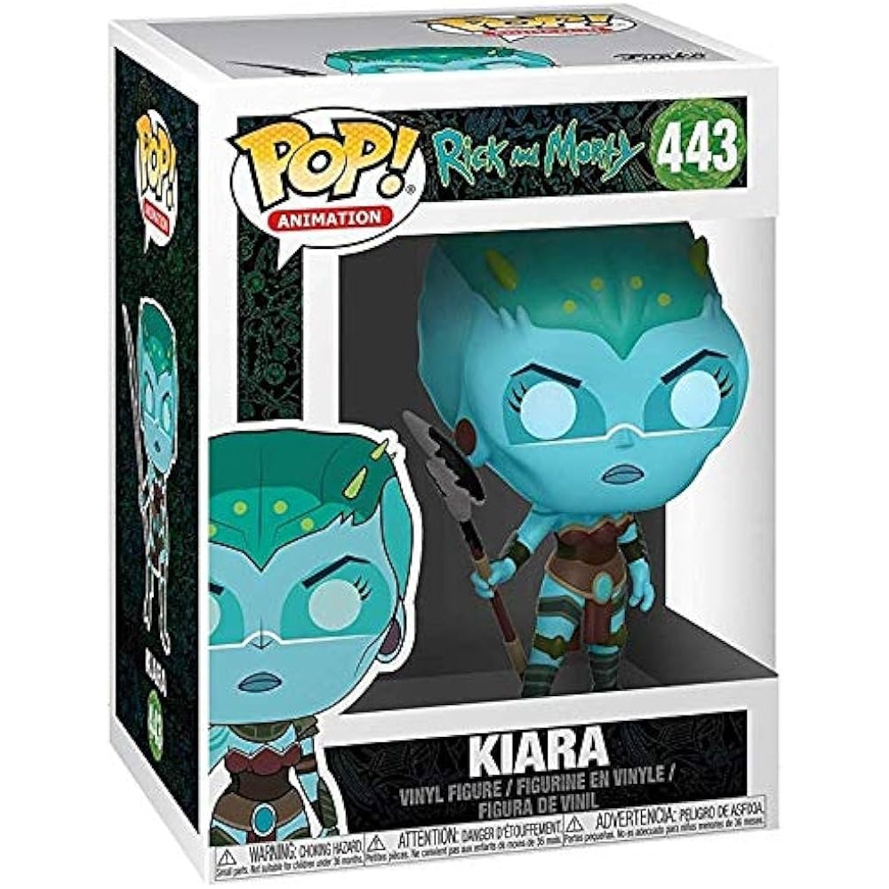 Rick and Morty Official Merchandise - Kiara Graphic T-Shirt for Men & Women - Perfect for Cosplay, Gifts, and Casual Wear