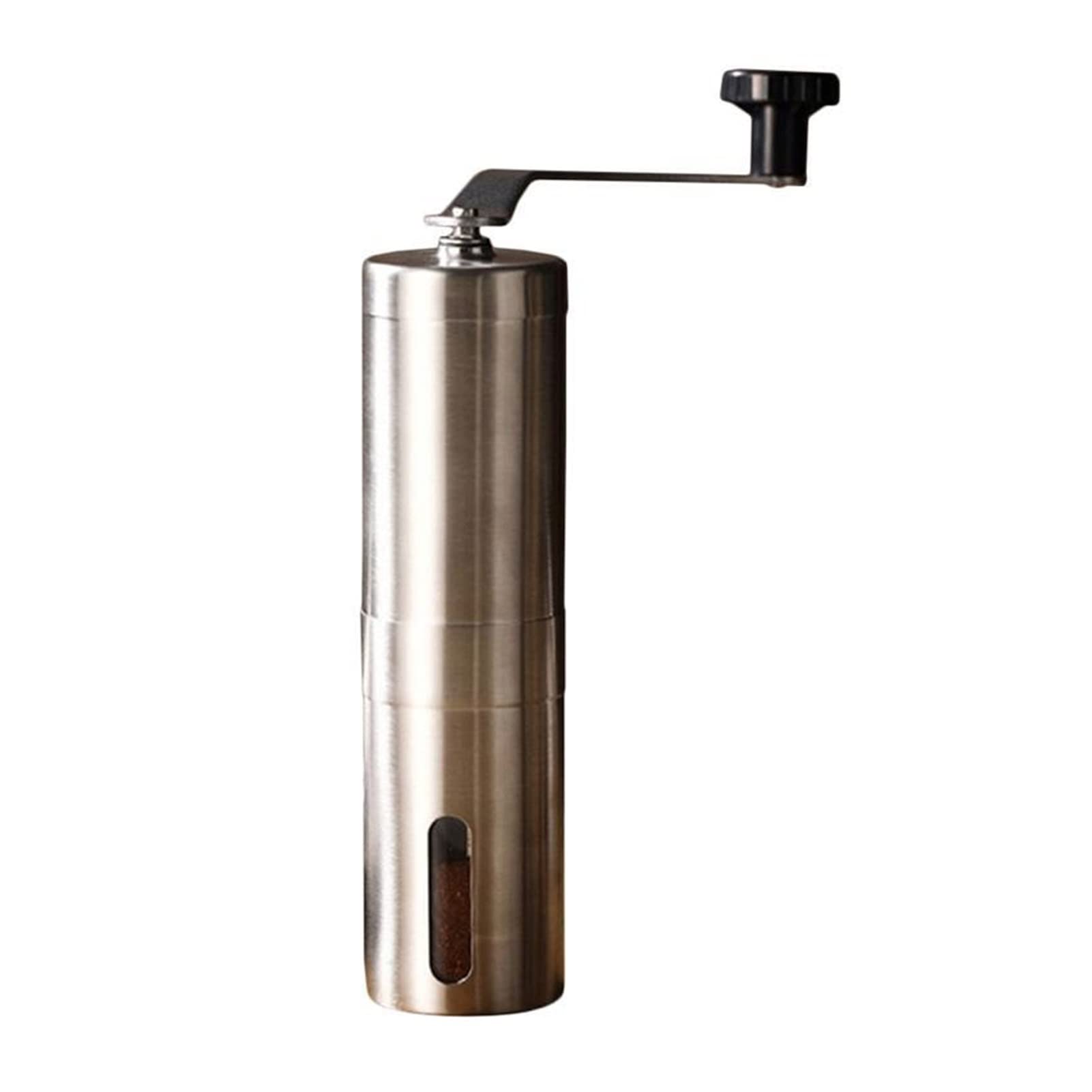 Premium Manual Coffee Grinder - Portable Hand Crank Bean Mill for Espresso, French Press & Pour Over - Adjustable Ceramic Burr for Fresh Ground Coffee at Home, Camping & Travel