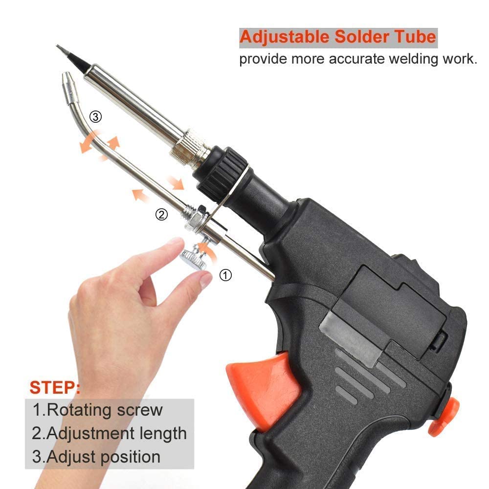 High-Quality Soldering Iron Tips Kit - Durable & Precision Tips for Electronics Repair, DIY Projects, and Home Improvement